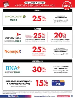 Vista previa Disco ofertas válido desde el 12.12.2025 | Página: 11 | Productos: Disco, Banco