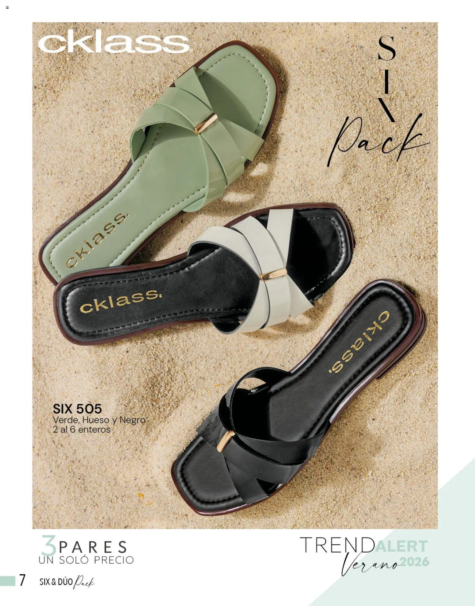 Nuevas ofertas de Cklass válidas en toda la República Mexicana desde el 05.03.2026. ¡Encuentra las mejores ofertas en Cklass catálogo Complemento Verano Ropa! | Página: 239