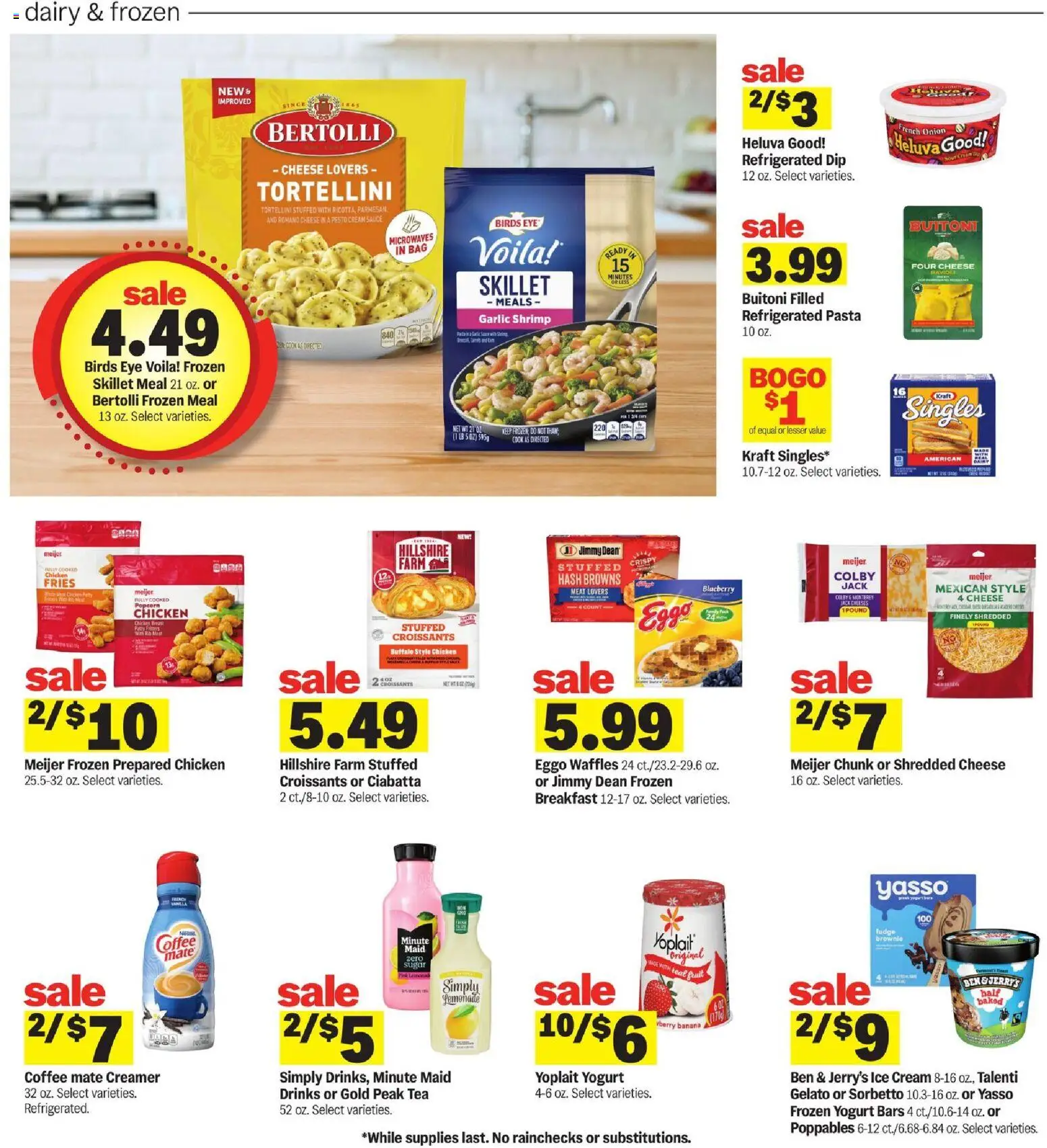 Meijer Weekly Ad - valid from 28.01.2026 | Page: 23 | Products: Tea, Cream, Sauce, Garlic