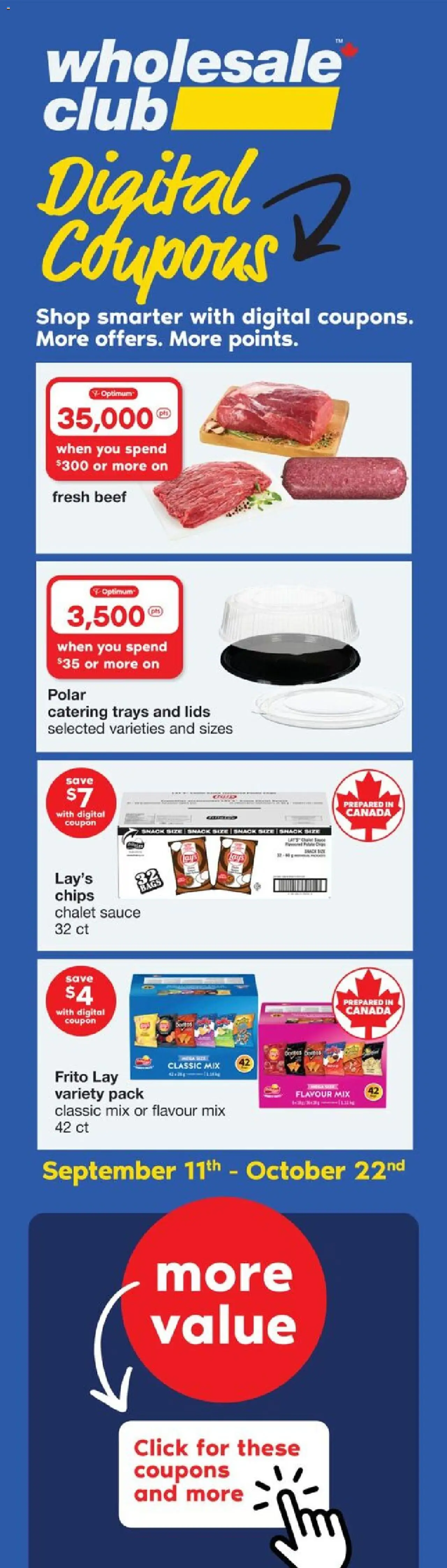 Wholesale Club flyer valid from 02.10.2025 | Page: 1