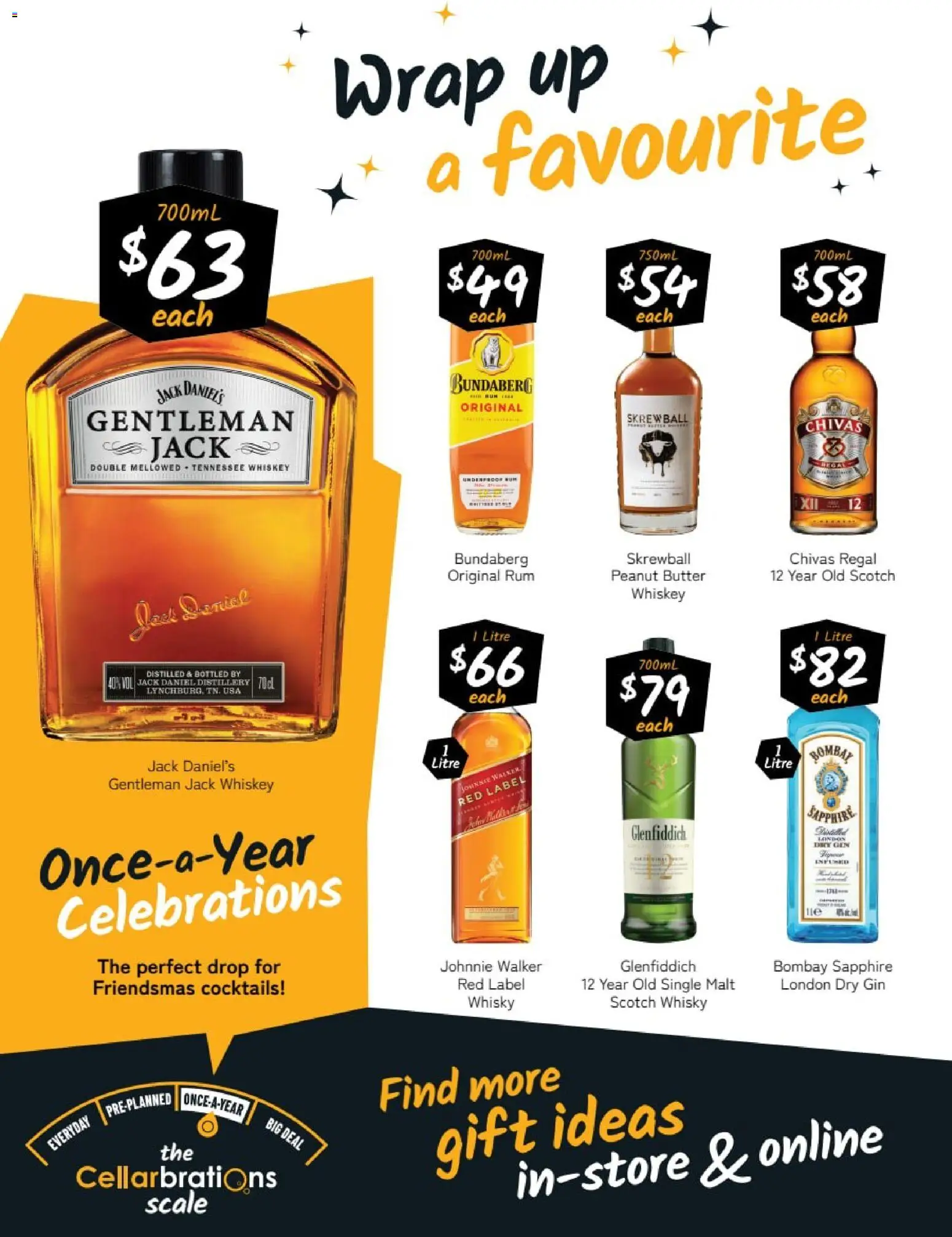 Cellarbrations catalogue - valid from 17.11.2025 | Page: 4 | Products: Butter, Gin, Whiskey, Scotch