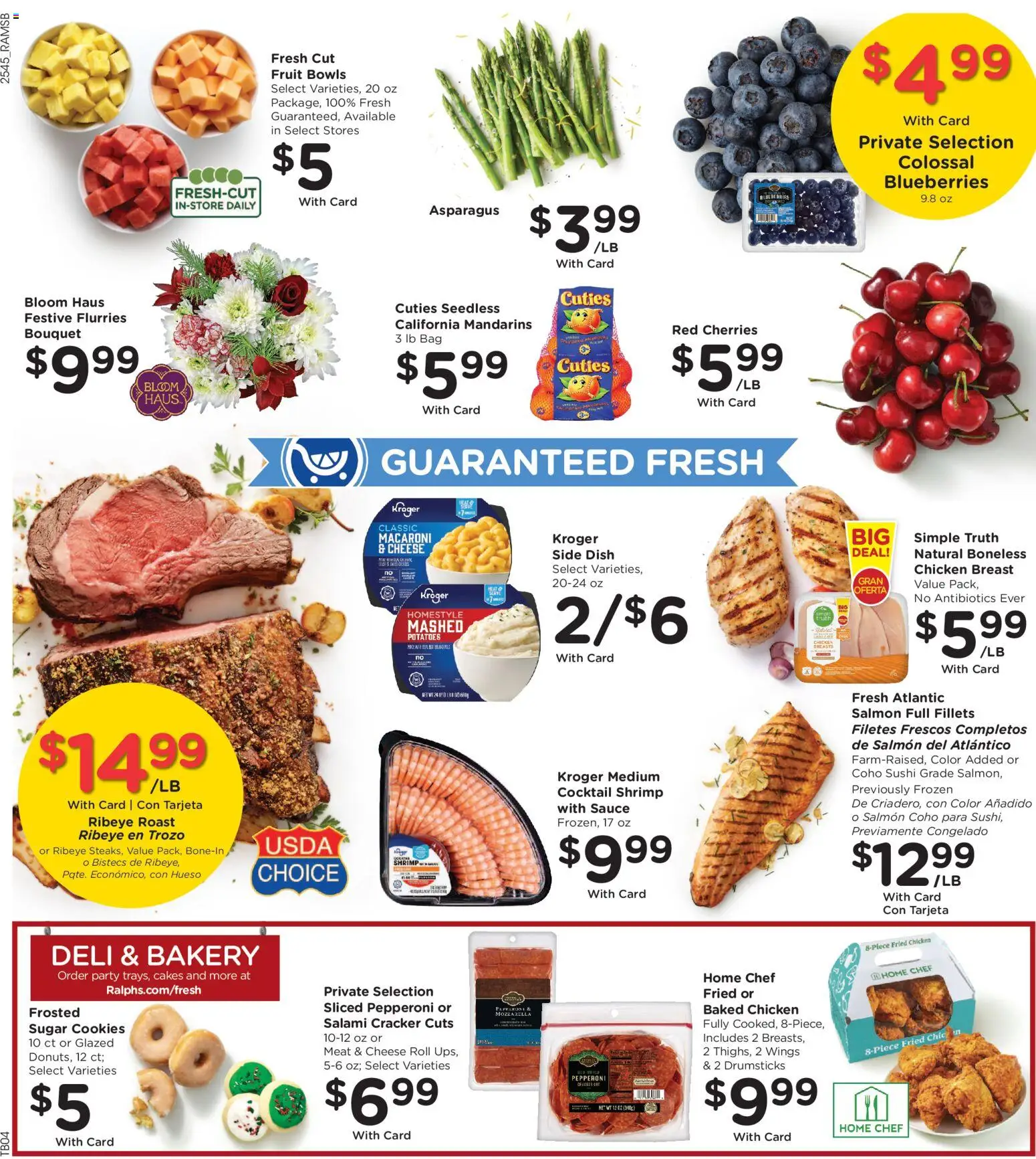 Ralphs Weekly Ad - CA - valid from 10.12.2025 | Page: 13 | Products: Salami, Sauce, Blueberries, Bag