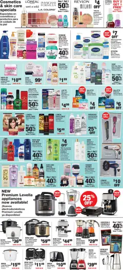 CVS Pharmacy Ad - valid from 03.09.2025 | Page: 5 | Products: Cooker, Hair color, Blender, Iron