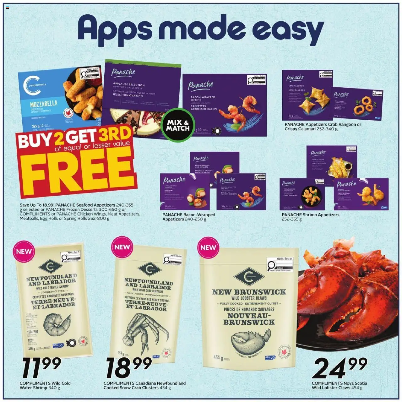 Sobeys flyer valid from 09.10.2025 | Page: 21 | Products: Cheese, Chicken