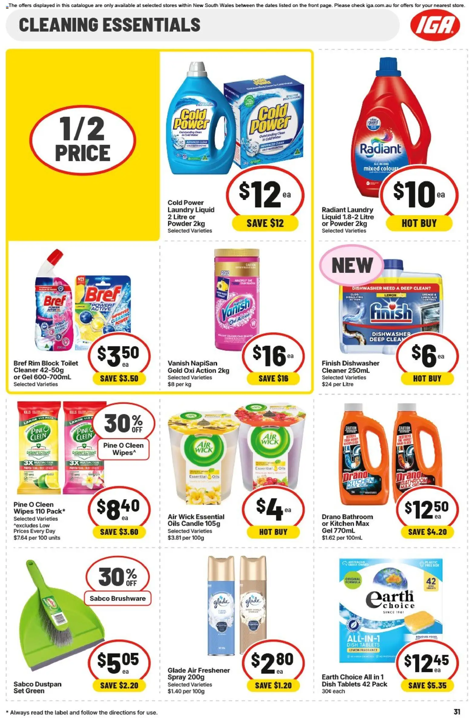 IGA catalogue - valid from 15.04.2026 | Page: 31 | Products: Chicken, Flakes, Soup, Tuna