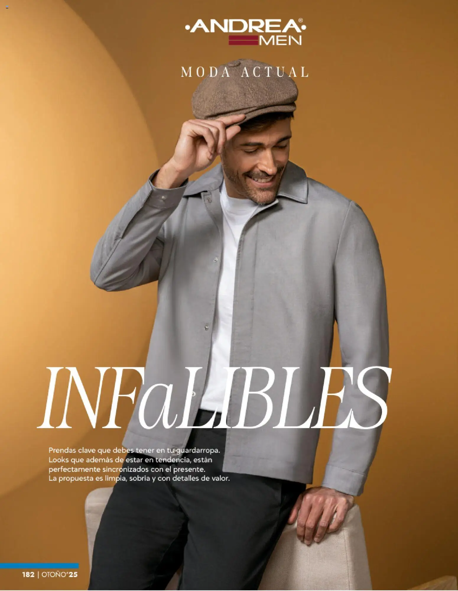 Nuevas ofertas de Andrea válidas en toda la República Mexicana desde el 26.11.2025. ¡Encuentra las mejores ofertas en Andrea catálogo Vestir Caballero otoño! | Página: 20