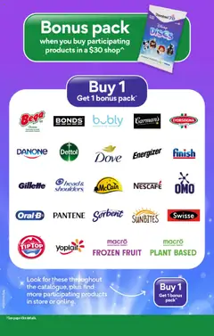 Woolworths catalogue - valid from 23.07.2025 | Page: 6 | Products: Plant, Cheese, Water, Nescafe