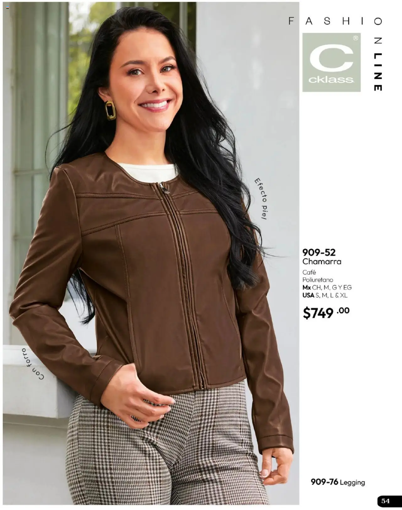 Nuevas ofertas de Cklass válidas en toda la República Mexicana desde el 16.09.2025. ¡Encuentra las mejores ofertas en Cklass - Catálogo Invierno! | Página: 55 | Productos: Chamarra, Café