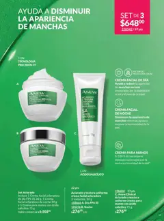 Vista previa de Aclarado y textura uniforme crema facial aclaradora, Aclarado y textura uniforme crema facial aclaradora 2 variantes. 30 g, nuevo folleto de la tienda, válido en México a partir del 28.11.2025 | Página: 147