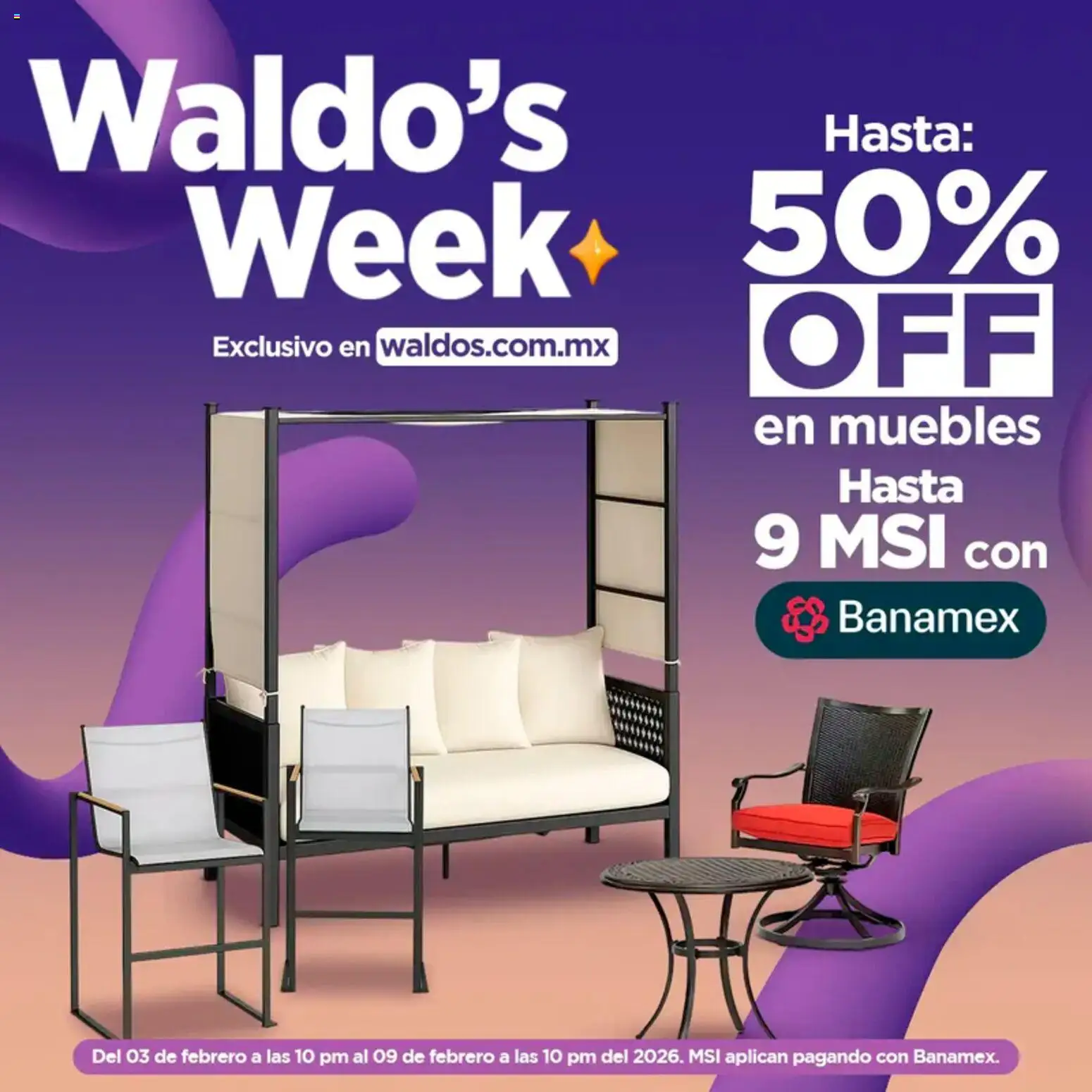 Nuevas ofertas de Waldo's válidas en toda la República Mexicana desde el 03.02.2026. ¡Encuentra las mejores ofertas en Waldo's catálogo! | Página: 3