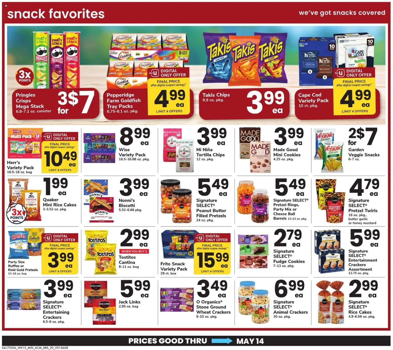 Acme Big Book of Savings - valid from 17.04.2026 | Page: 20 | Products: Corn, Cheese, Chocolate, Beef
