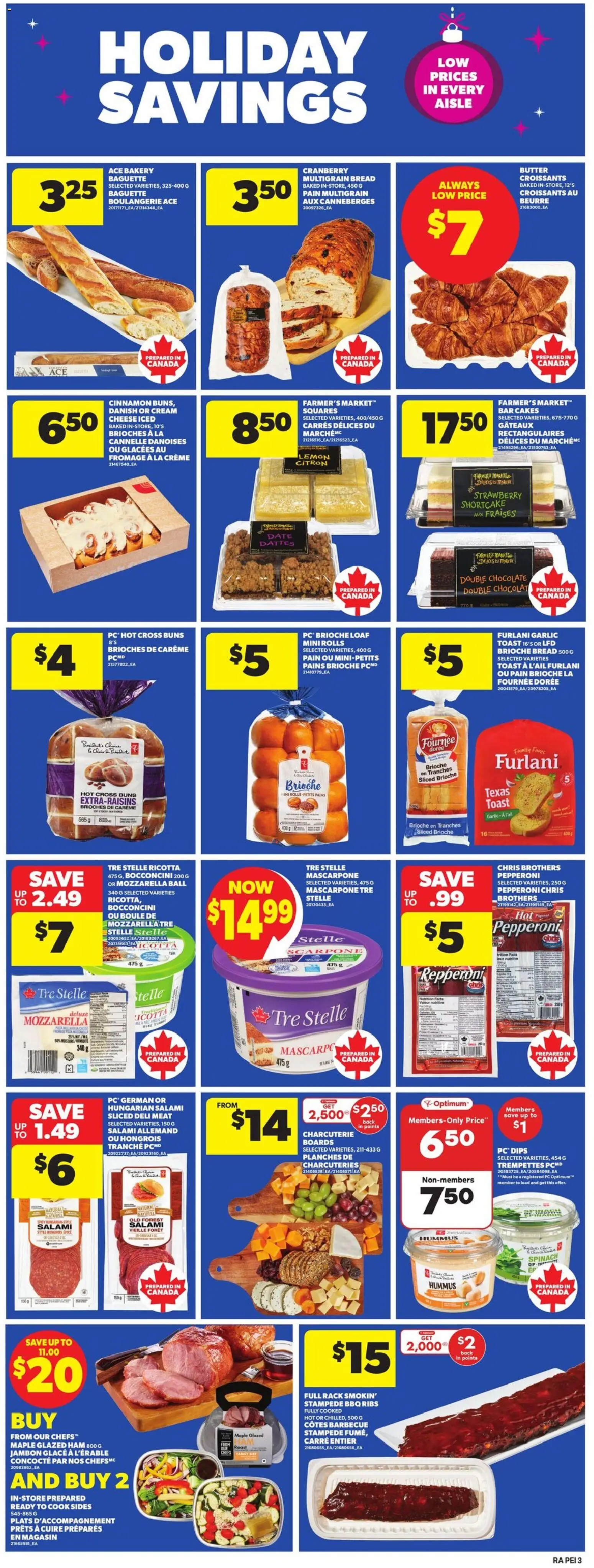 Atlantic Superstore flyer valid from 18.12.2025 | Page: 6 | Products: Cream, Bakery, Chocolate, Salami
