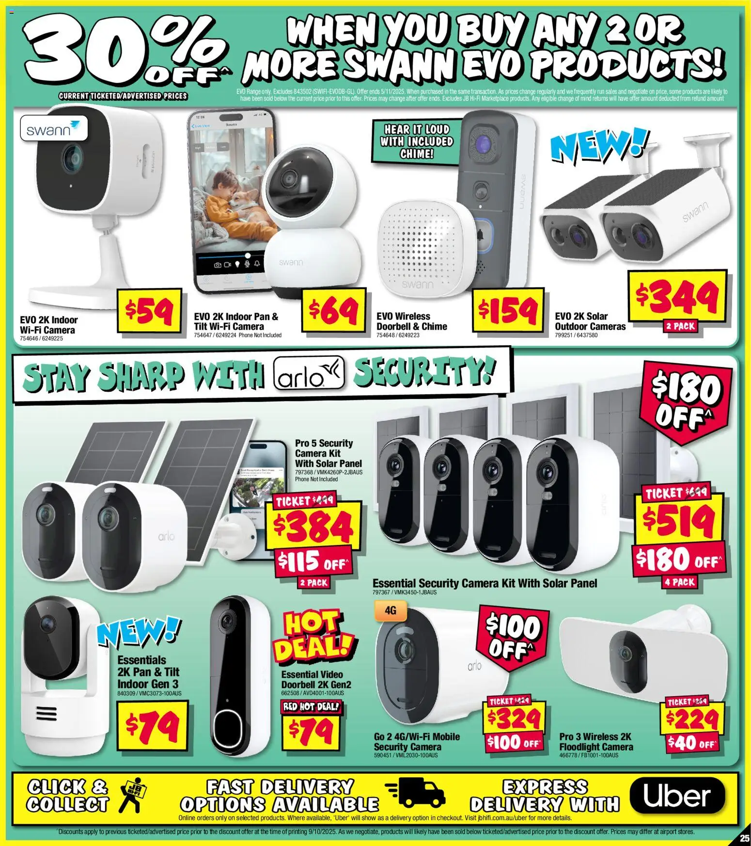 JB Hi-Fi catalogue - valid from 23.10.2025 | Page: 25 | Products: Phone, Doorbell, Camera, Mobile