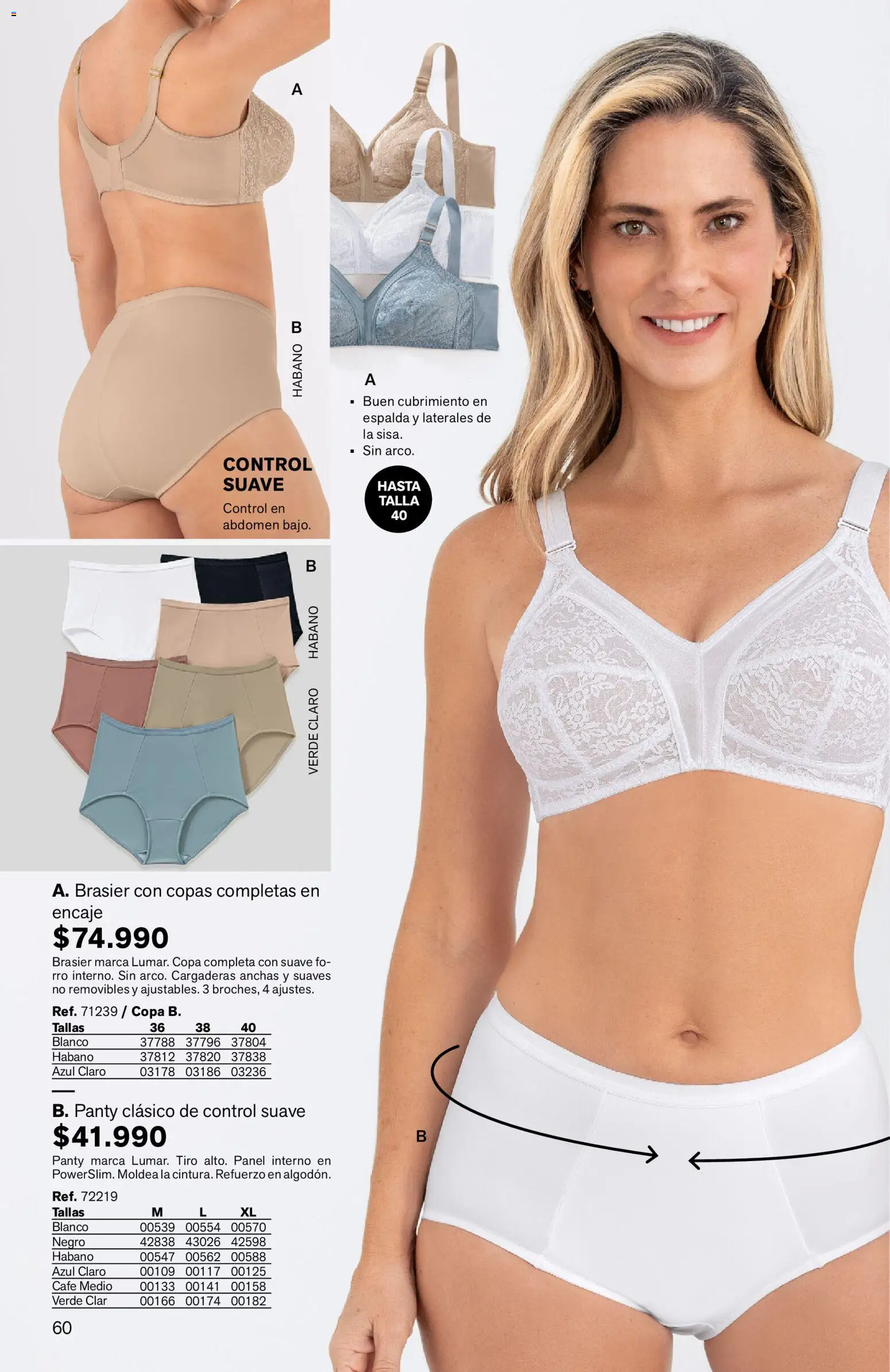 Leonisa revista - valida desde el 03.04.2026 | Página: 60 | Productos: Brasier, Café