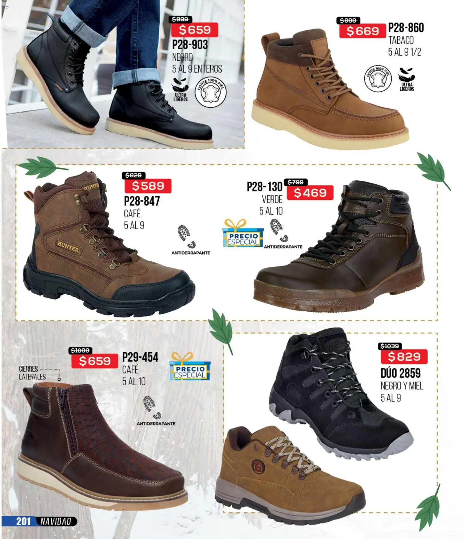 Nuevas ofertas de Cklass válidas en toda la República Mexicana desde el 30.11.2025. ¡Encuentra las mejores ofertas en Cklass catálogo Rebajas Navideñas Calzado! | Página: 202 | Productos: Café