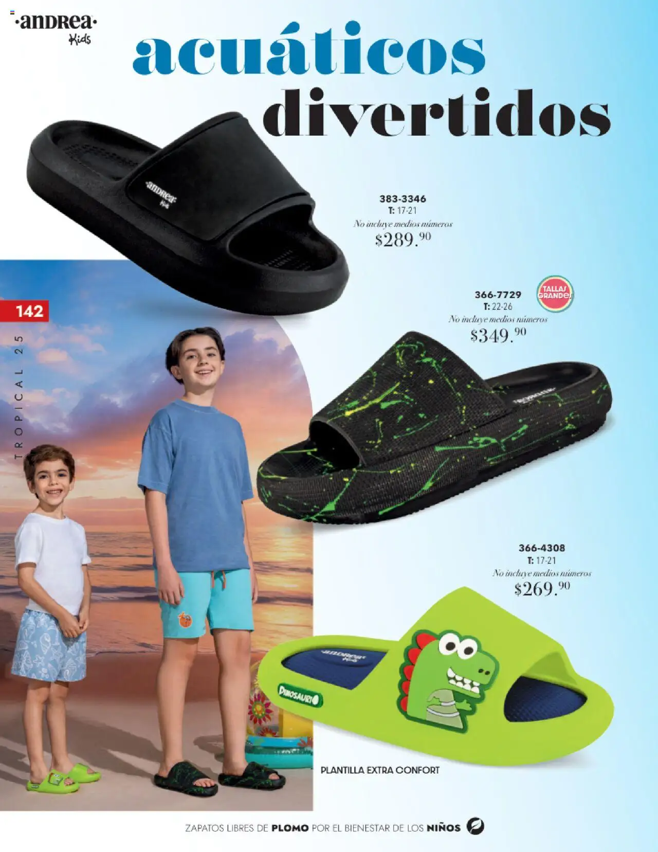 Nuevas ofertas de Andrea válidas en toda la República Mexicana desde el 17.08.2025. ¡Encuentra las mejores ofertas en Andrea - Catálogo Tropical Otoño / Invierno! | Página: 142 | Productos: Zapatos