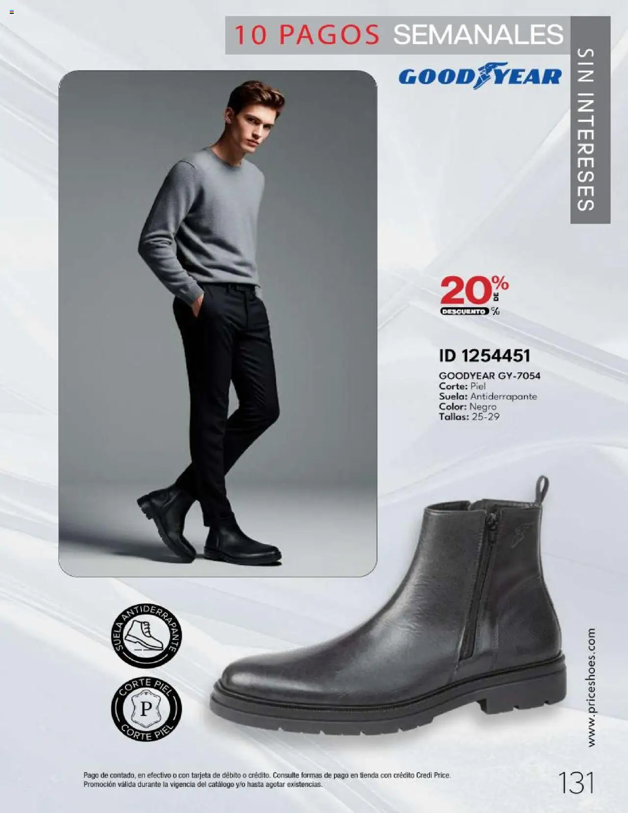 Nuevas ofertas de Price Shoes válidas en toda la República Mexicana desde el 14.10.2025. ¡Encuentra las mejores ofertas en Price Shoes - Catálogo - 10 Pagos sin Intereses! | Página: 131