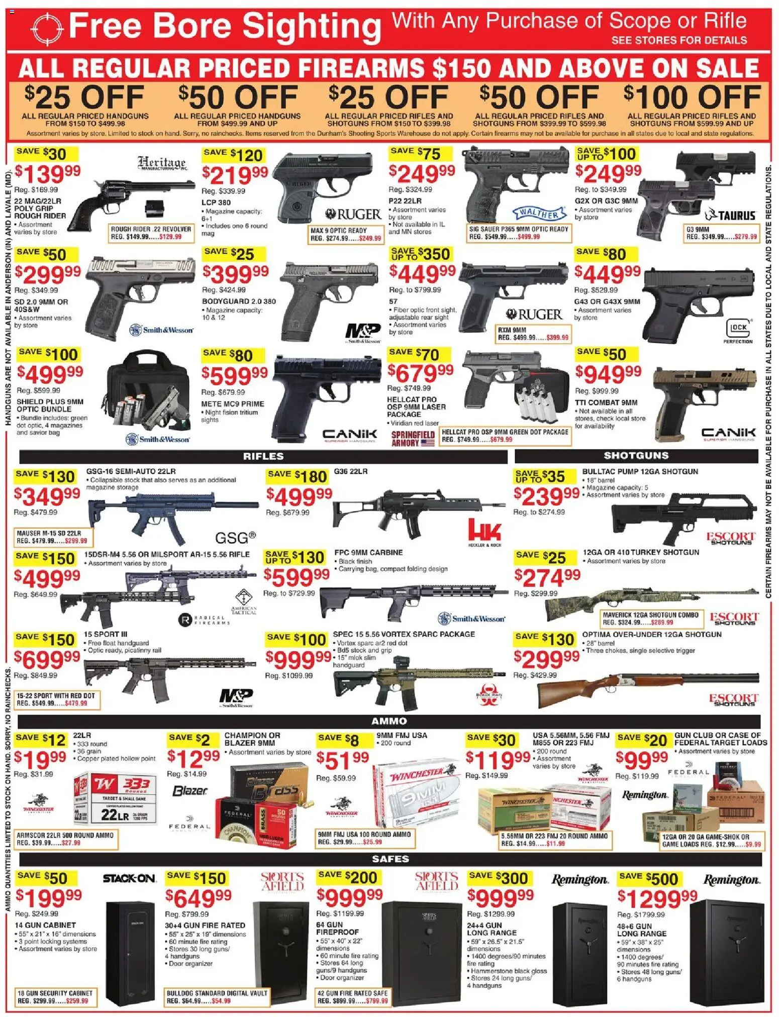 Dunham's Sports Weekly Ad - valid from 11.04.2026 | Page: 11 | Products: Shotgun, Game, Ammo, Rifle