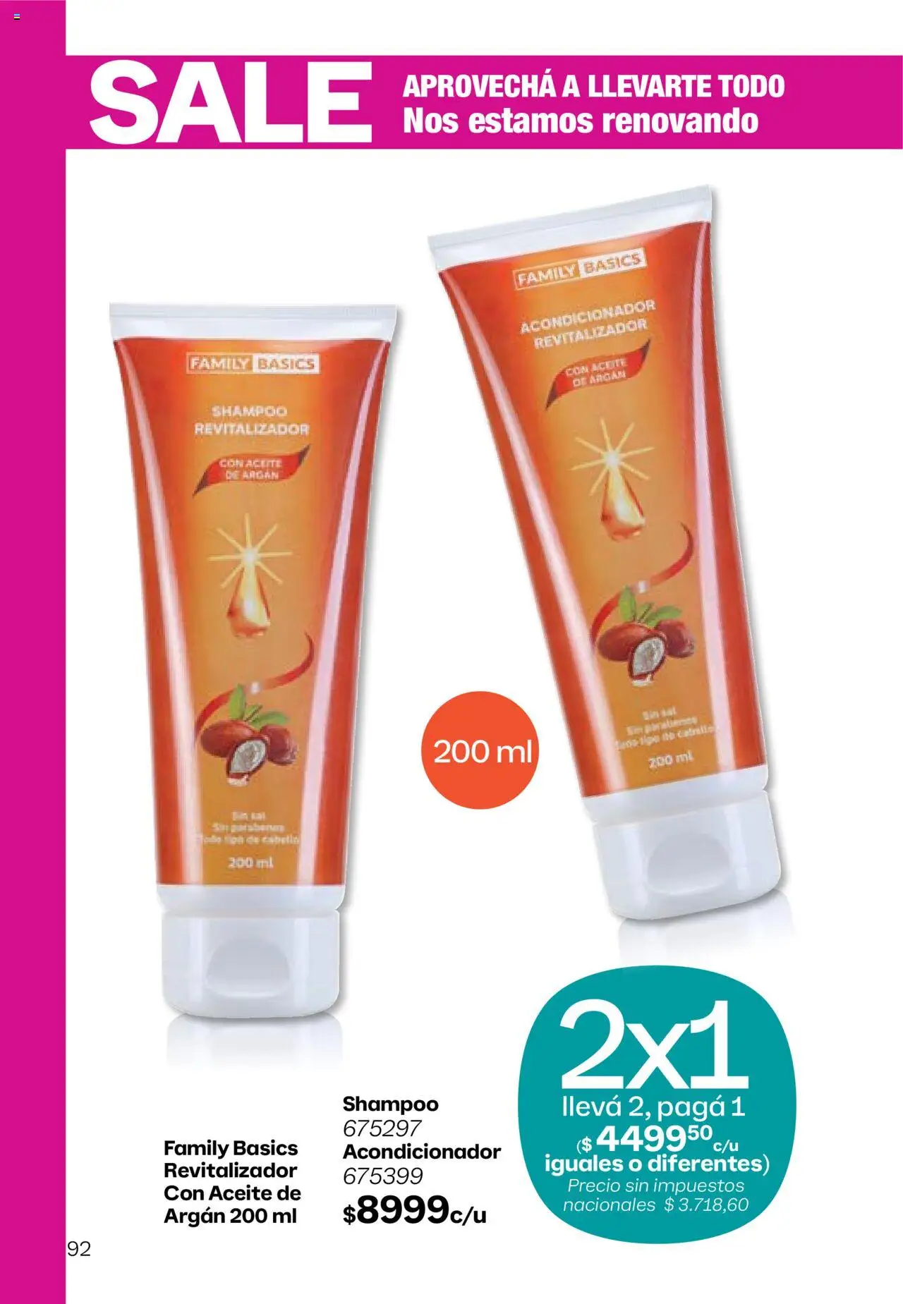 Tupperware Folleto │ válido desde el 08.09.2025 | Página: 93 | Productos: Aceite, Shampoo, Acondicionador