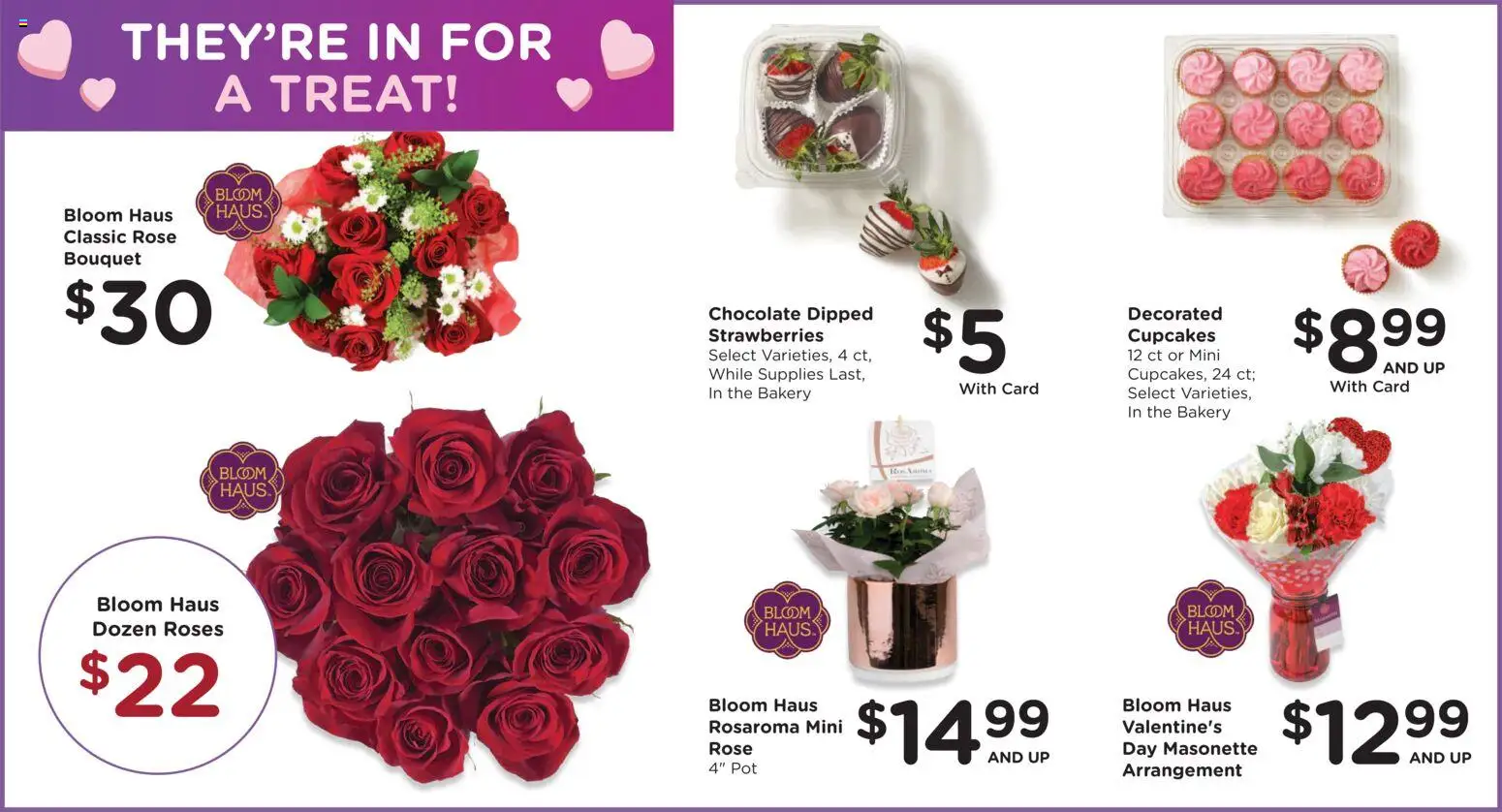 QFC Weekly Ad - valid from 04.02.2026 | Page: 4 | Products: Bakery, Chocolate, Strawberries