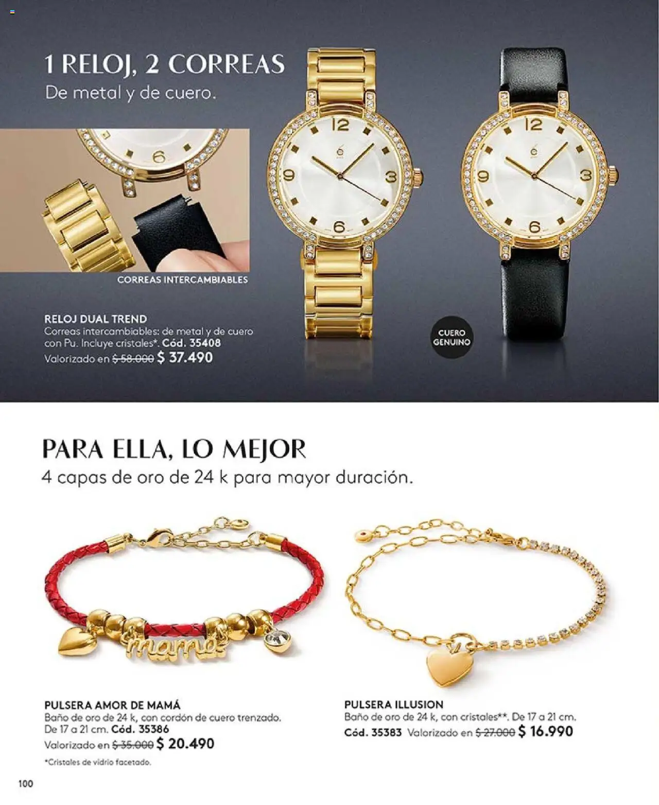 Catálogo Ésika Campaña 14 │ válido desde el 31.08.2025 | Página: 104 | Productos: Baño, Pulsera, Reloj