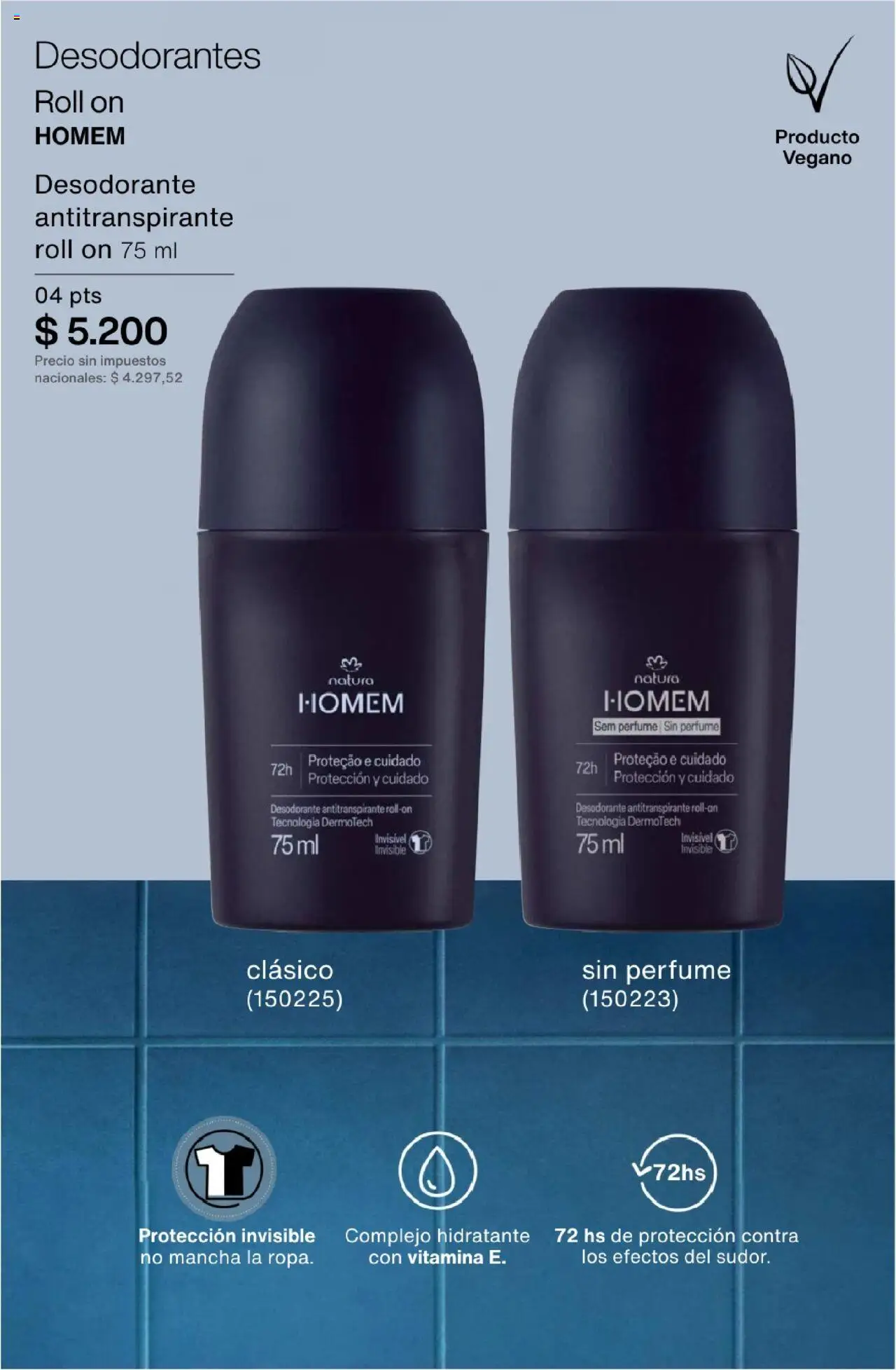 Natura - Catálogo Ciclo 15 │ válido desde el 01.10.2025 | Página: 205 | Productos: Perfume, Desodorante, Antitranspirante