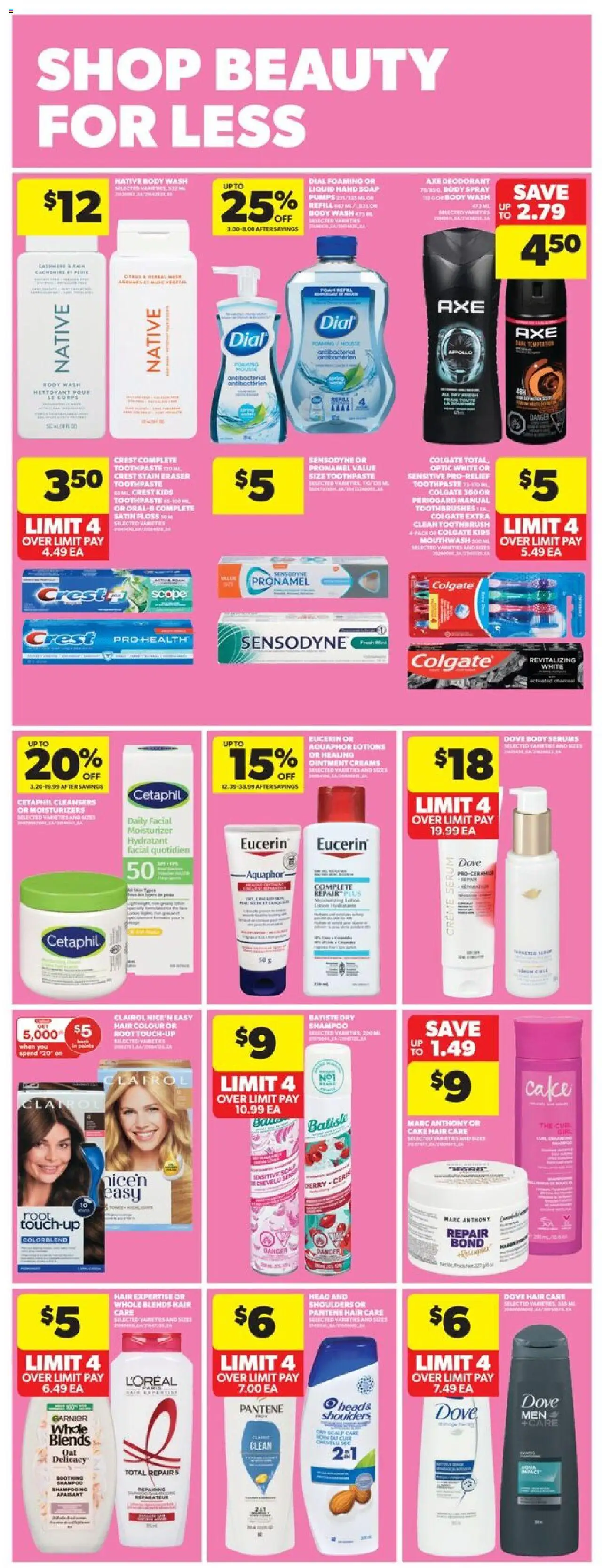 Real Canadian Superstore flyer valid from 09.10.2025 | Page: 29 | Products: Soap, Body wash, Toothpaste, Mouthwash