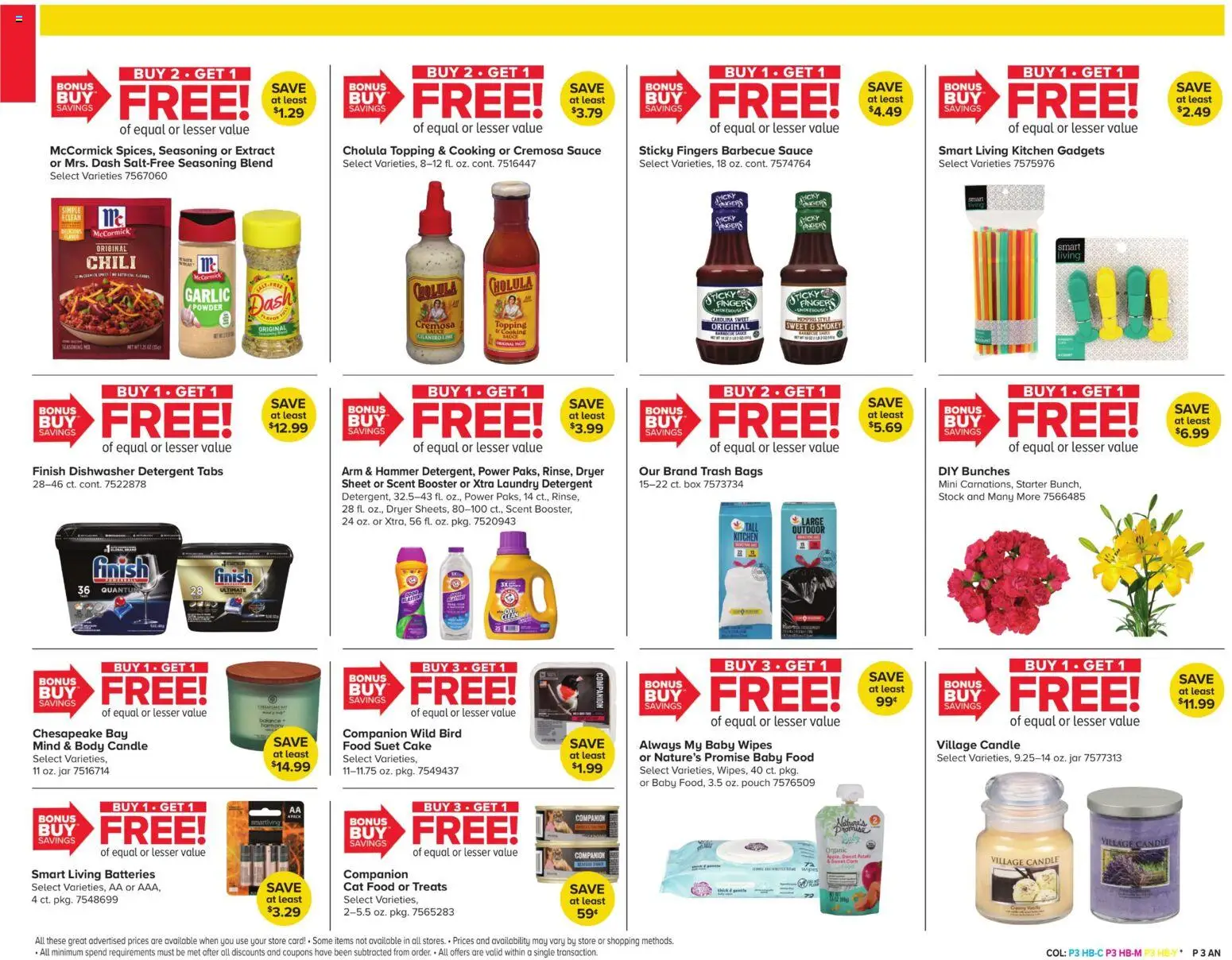 Giant Weekly Ad - valid from 16.01.2026 | Page: 3 | Products: Sauce, Starter, Garlic, Sheet