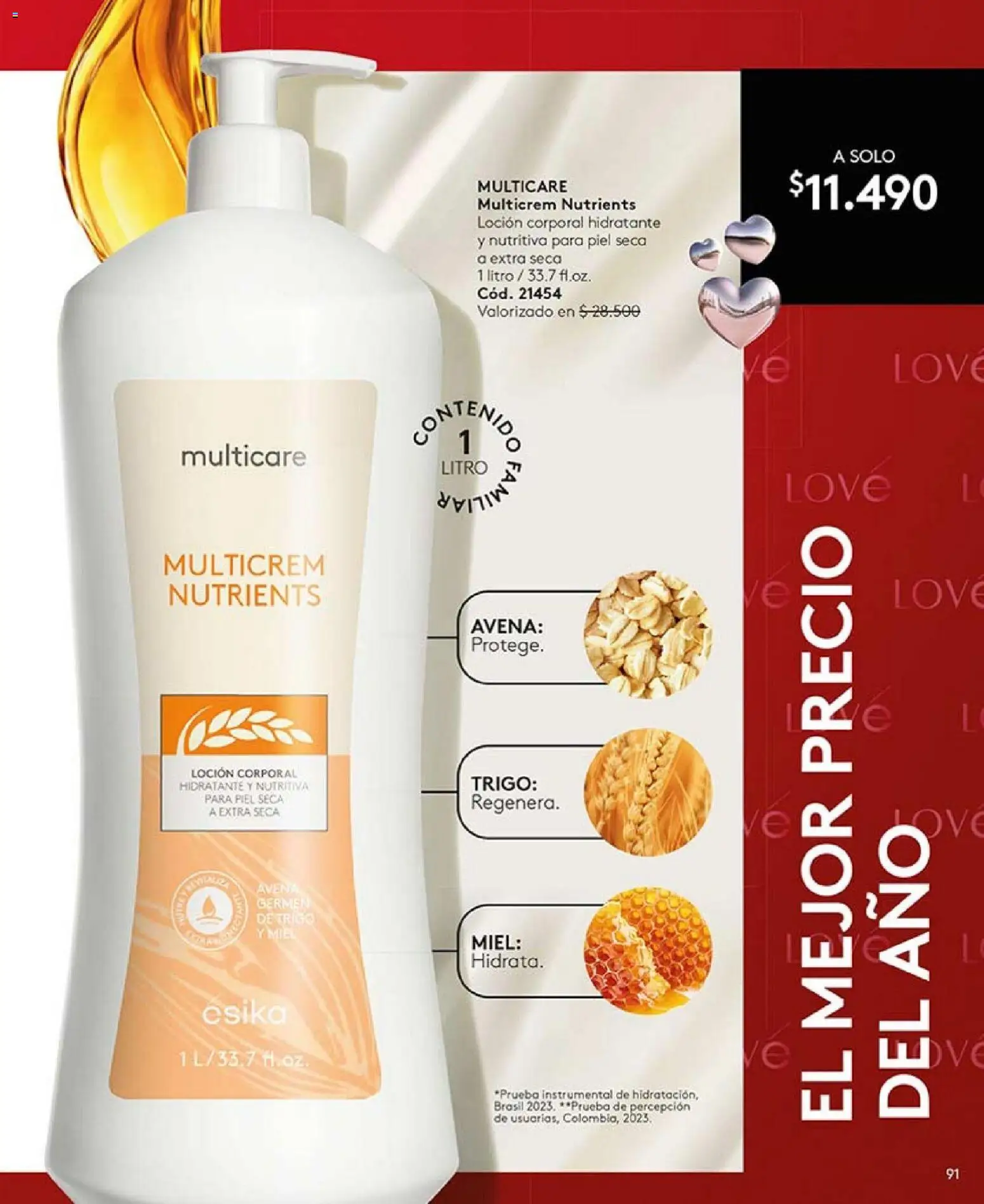 Catálogo Ésika Campaña 3 │ válido desde el 01.02.2026 | Página: 95 | Productos: Avena, Loción