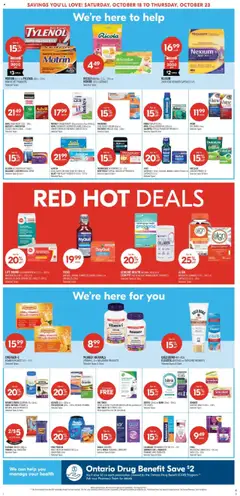 Preview of Shoppers weekly flyer / circulaire from shop Shoppers valid from 18.10.2025 | Page: 4