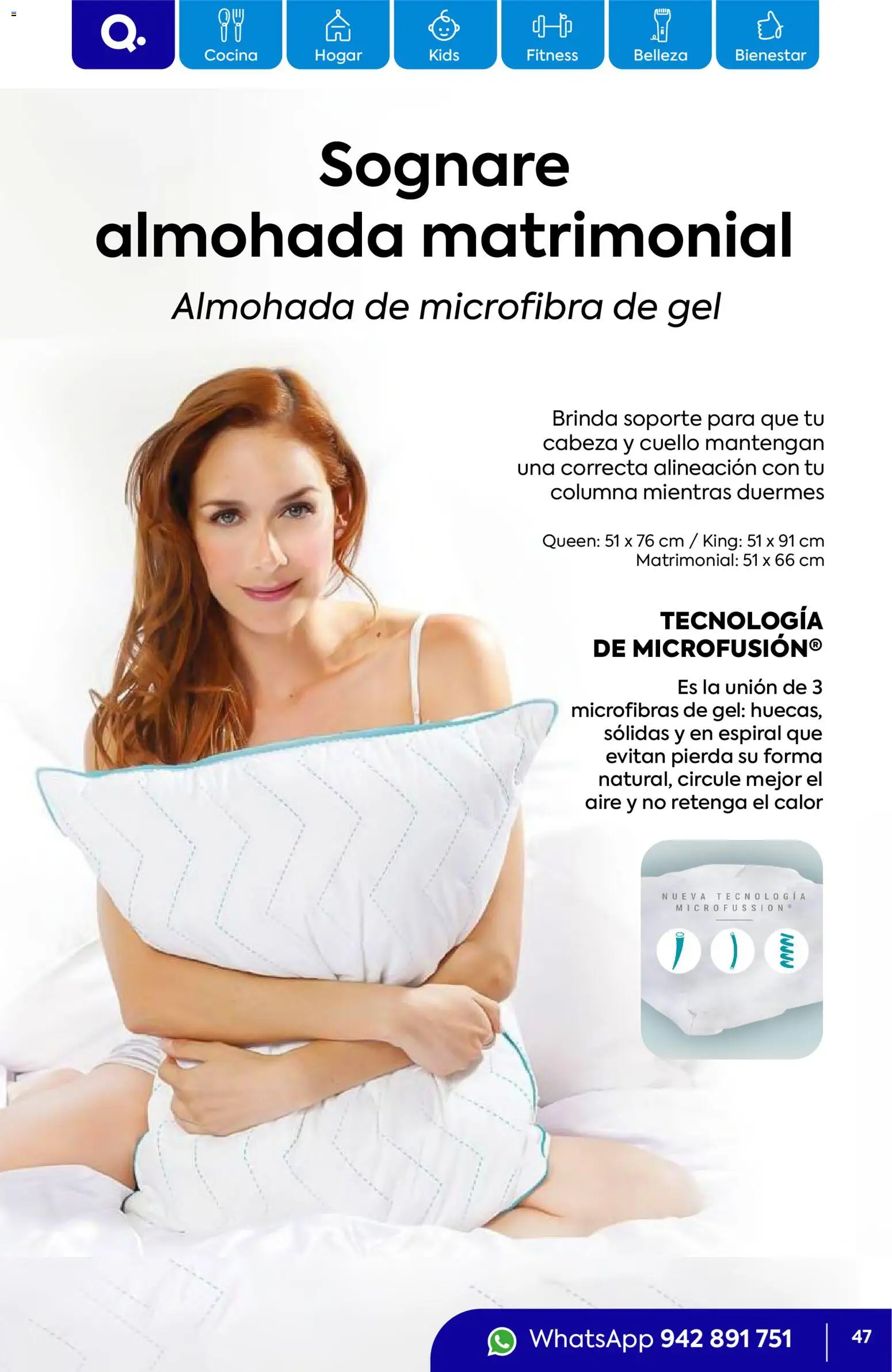 Catálogo Quality Products válido desde 01.02.2026 | Página: 47 | Productos: Almohada, Cocina