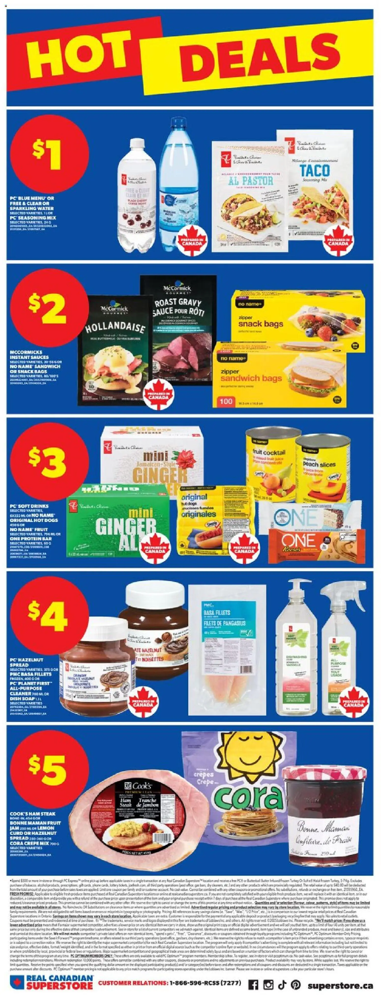 Real Canadian Superstore flyer valid from 04.12.2025 | Page: 14 | Products: Phone, PC, Butter, Juice