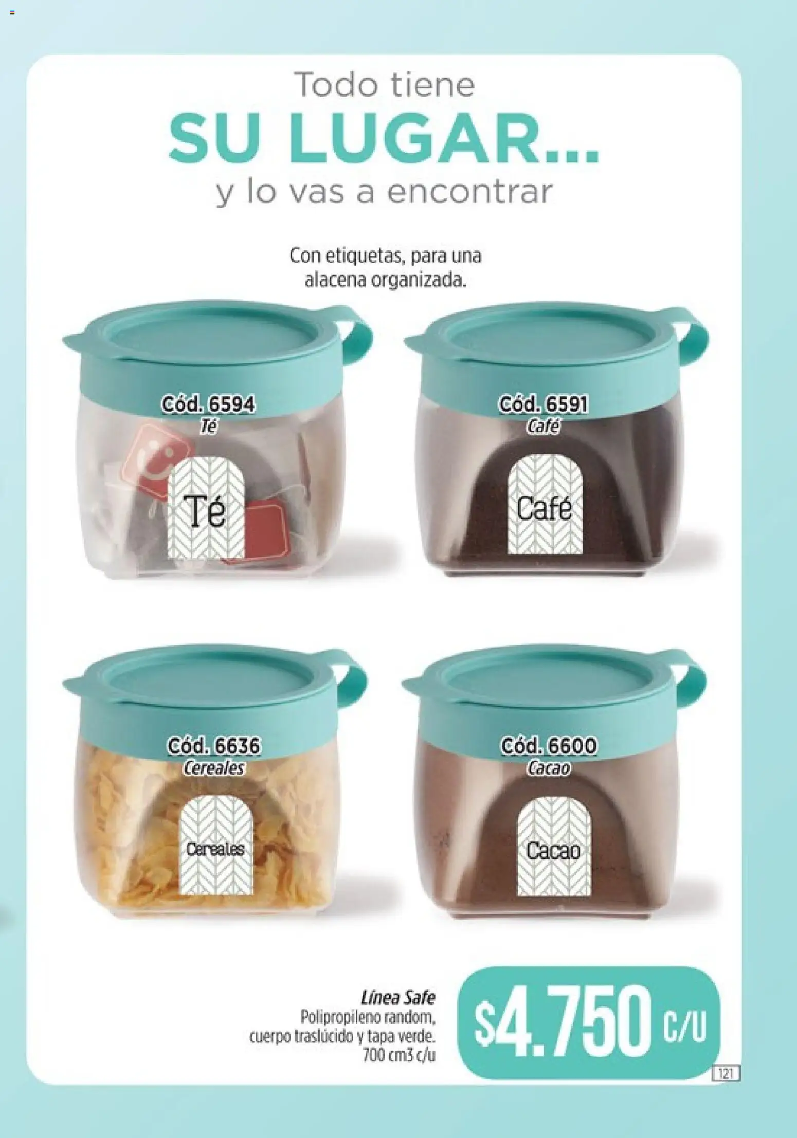 Amodil - Campaña 18/2025 │ válido desde el 30.11.2025 | Página: 121 | Productos: Alacena, Café, Cacao, Cereales