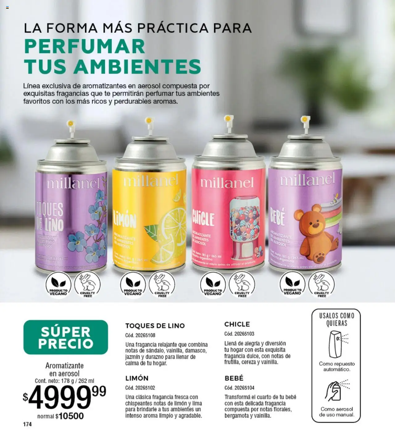 Millanel catálogo │ válido desde el 18.08.2025 | Página: 174 | Productos: Fragancia, Lima, Limón, Té