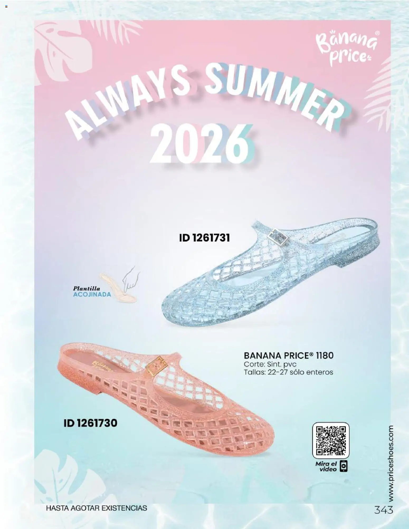 Nuevas ofertas de Price Shoes válidas en toda la República Mexicana desde el 31.01.2026. ¡Encuentra las mejores ofertas en Price Shoes Catálogo Sandalias ! | Página: 343 | Productos: Video