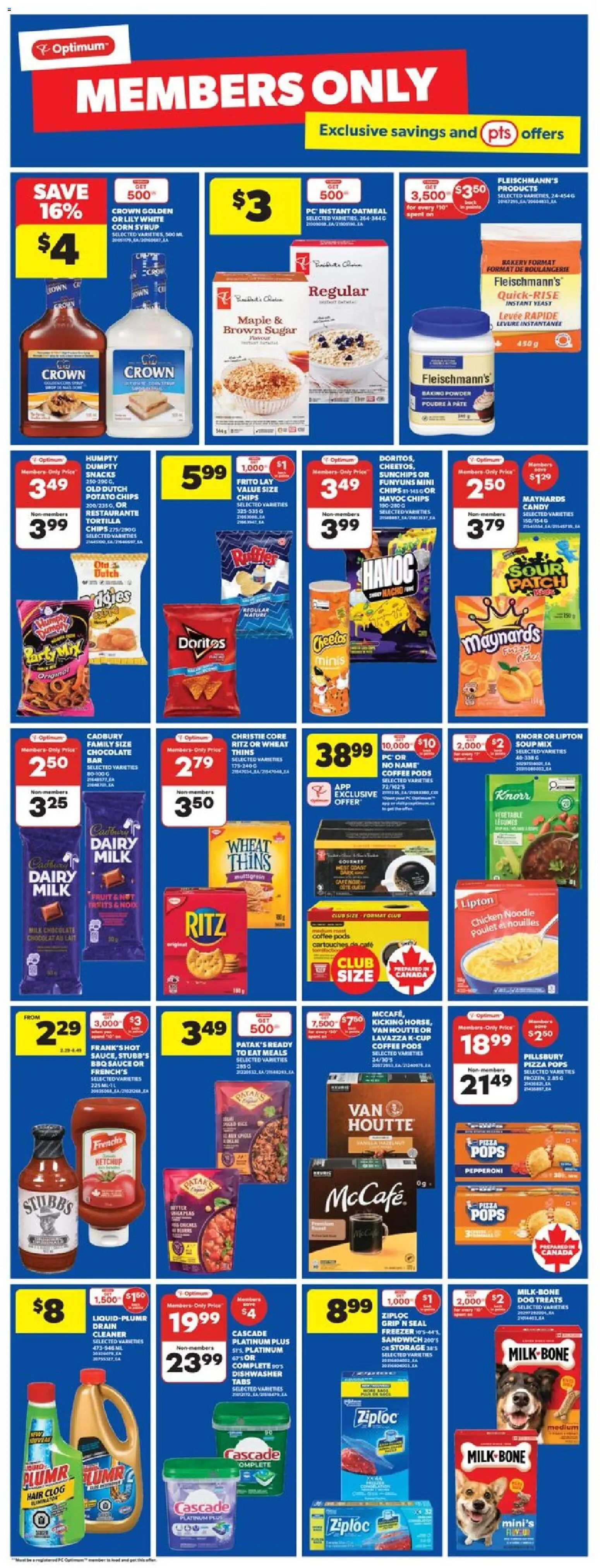Real Canadian Superstore flyer valid from 27.11.2025 | Page: 20 | Products: Chips, PC, Powder, Chocolate