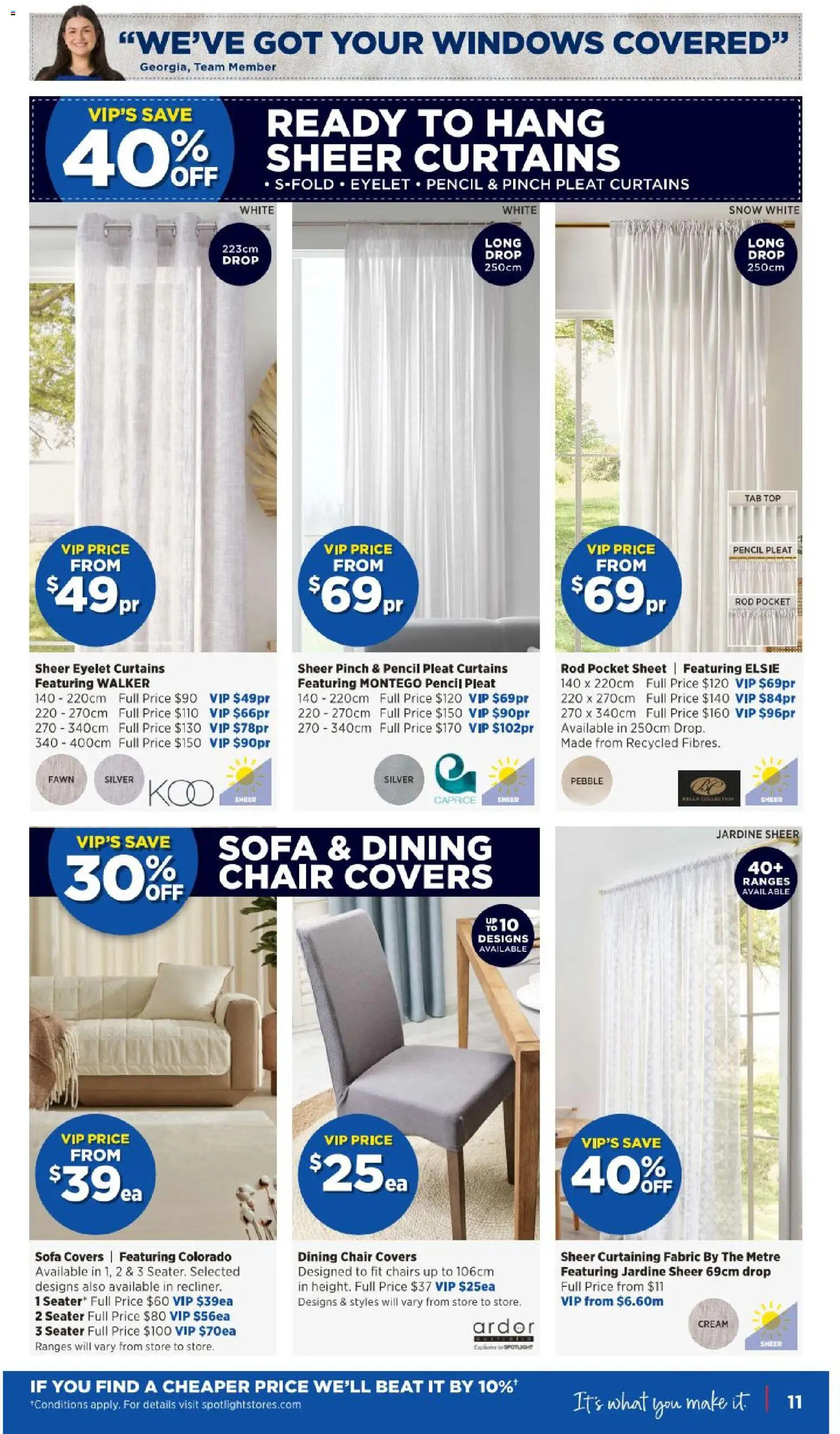 Spotlight catalogue - valid from 29.04.2026 | Page: 11 | Products: Sofa, Chair, Cream, Pencil