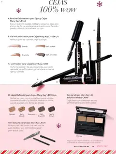 Vista previa de Mary Kay catálogo, nuevo folleto de la tienda, válido en México a partir del 01.11.2025 | Página: 58 | Productos: Cepillo, Fijador, Estuche, Té