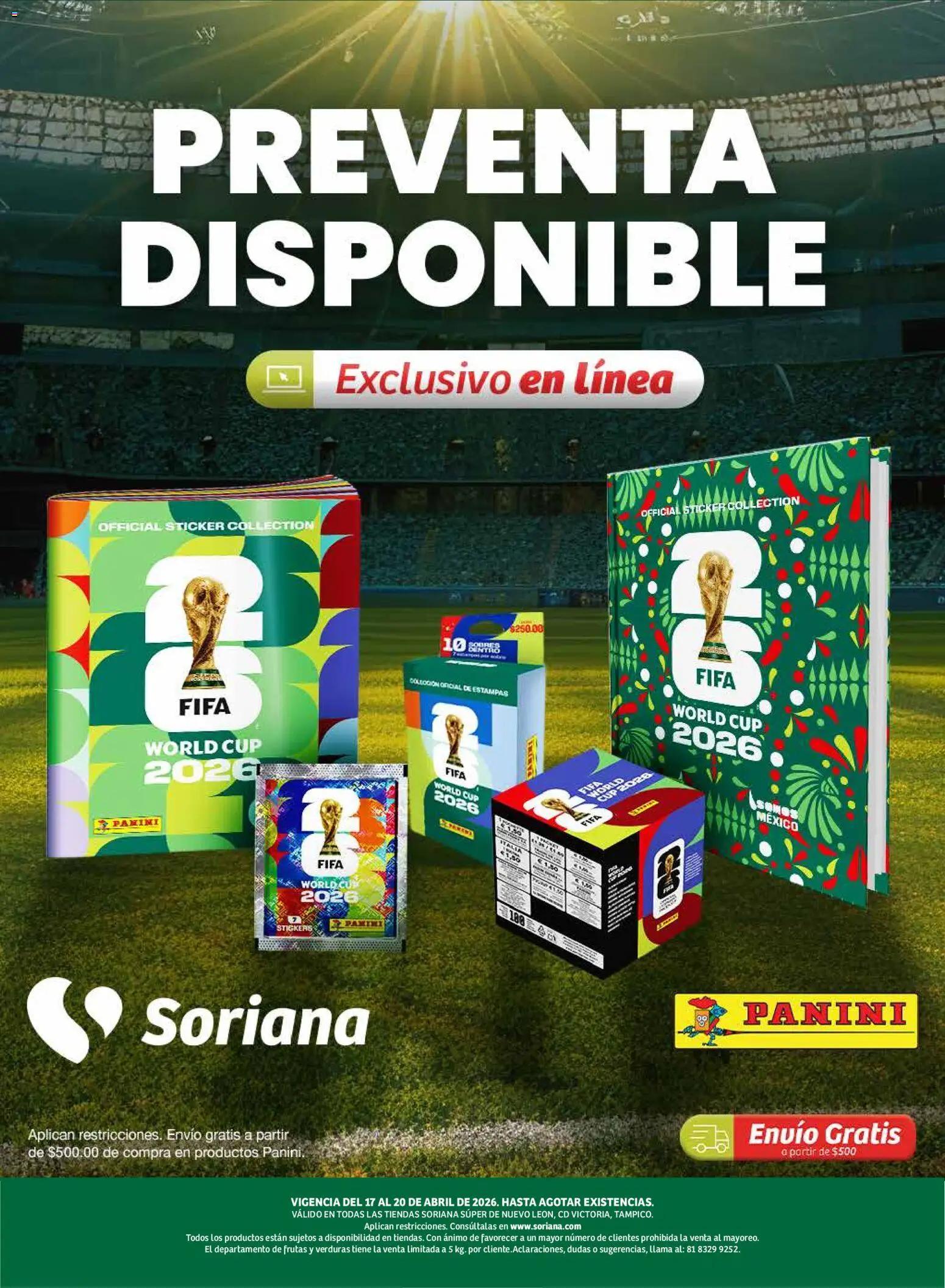Nuevas ofertas de Soriana válidas en toda la República Mexicana desde el 17.04.2026. ¡Encuentra las mejores ofertas en Soriana Fin de Semana Súper: Nuevo León, Ciudad Victoria y Tampico! | Página: 5