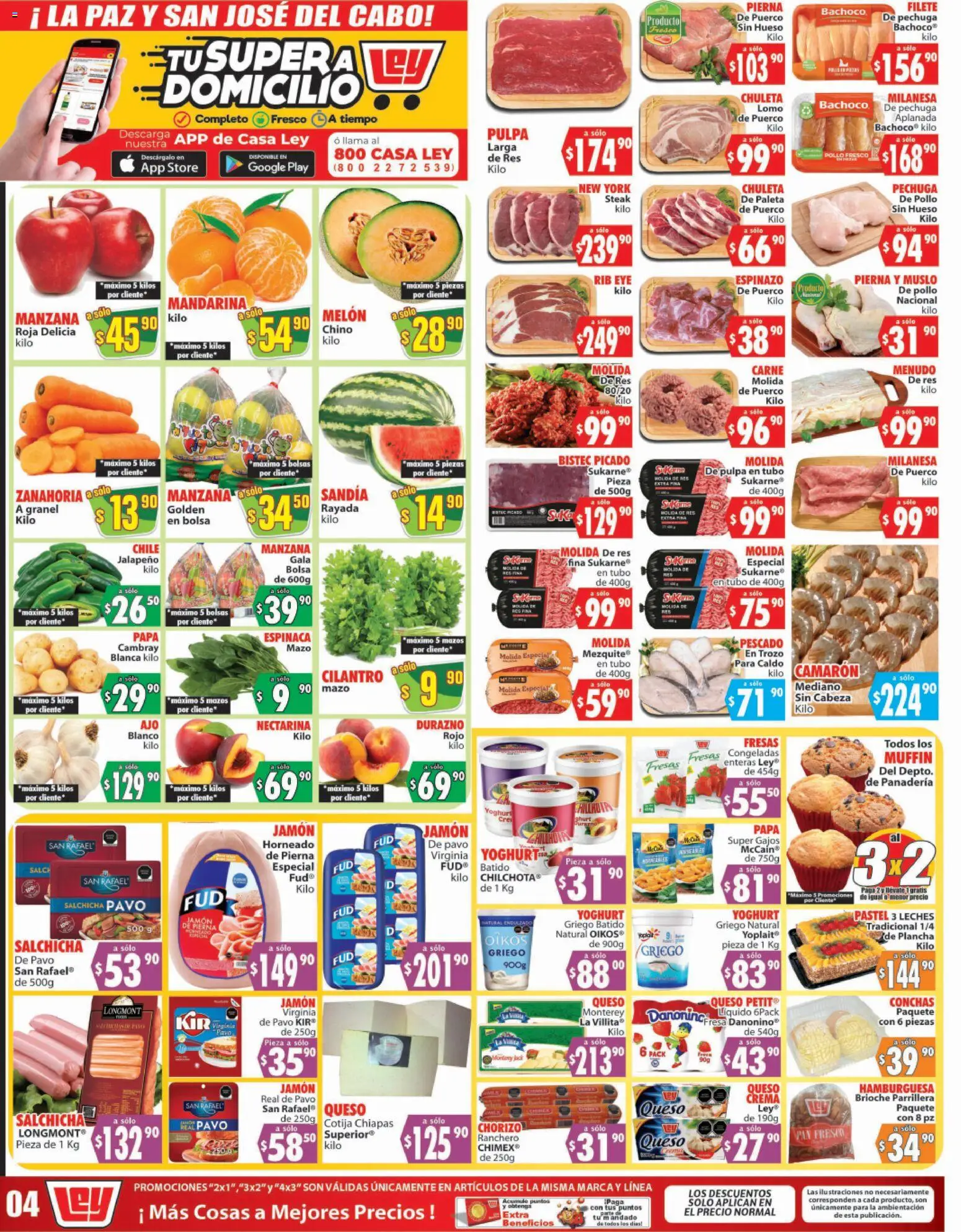 Nuevas ofertas de Casa Ley válidas en toda la República Mexicana desde el 05.02.2026. ¡Encuentra las mejores ofertas en Casa Ley folleto Autoservicio! | Página: 2