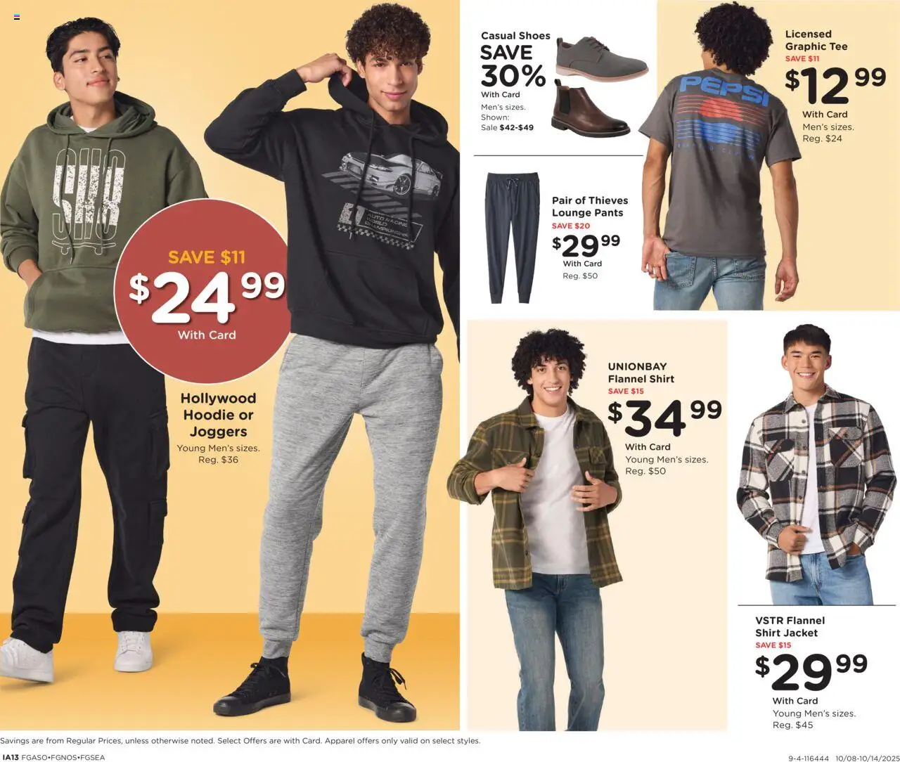 Fred Meyer Home & Apparel - valid from 08.10.2025 | Page: 19 | Products: Shirt, Hoodie, Jacket, Pants