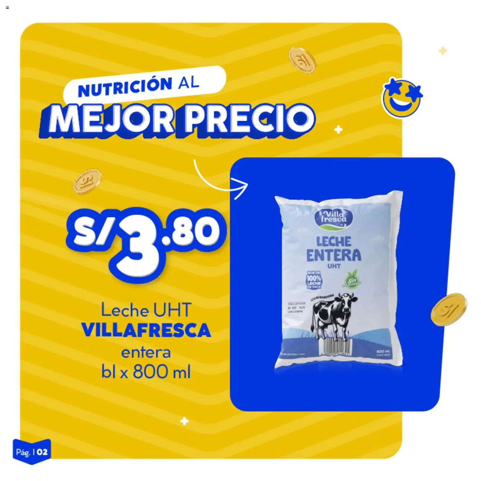 Catálogo Mass válido desde 06.03.2026 | Página: 2 | Productos: Leche