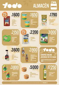 Vista previa Supermercados TODO - Ofertas válido desde el 10.02.2026 | Página: 13 | Productos: Aceite, Ketchup, Tomates, Mermelada