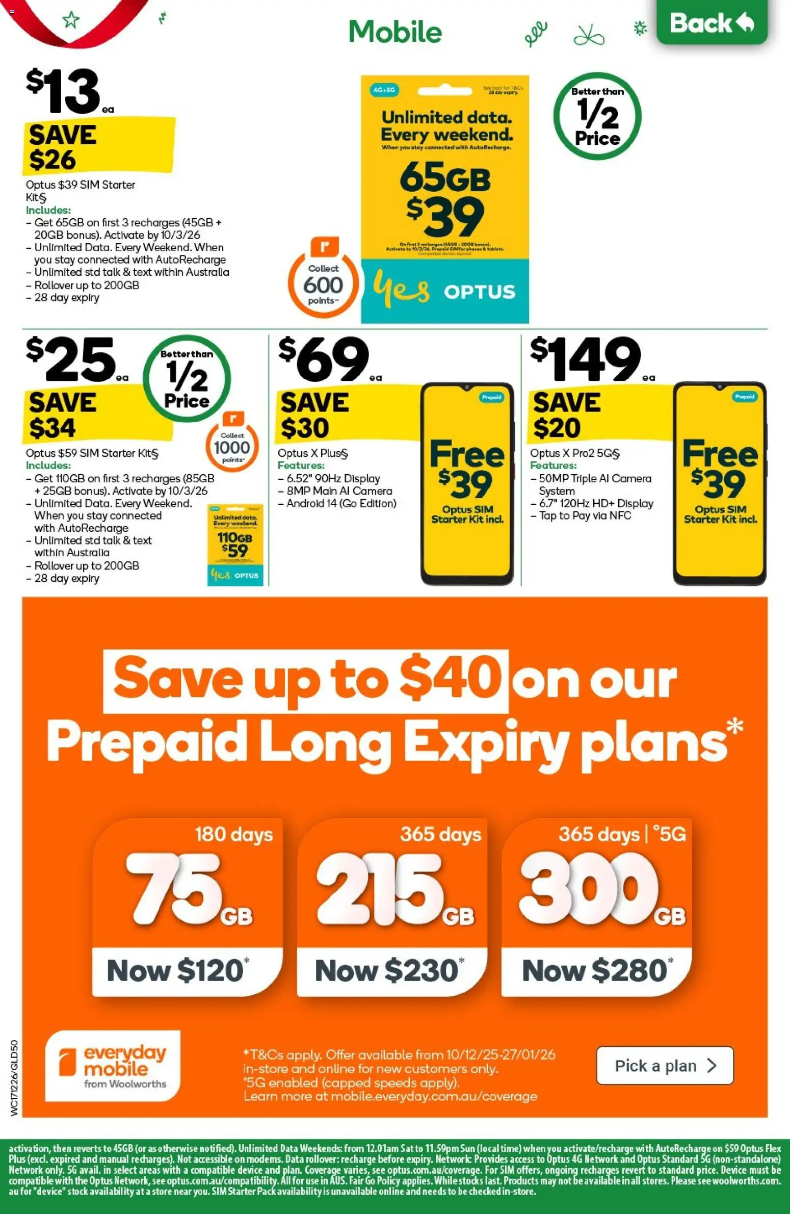Woolworths catalogue - valid from 17.12.2025 | Page: 50 | Products: Tap, Device, Camera, Mobile