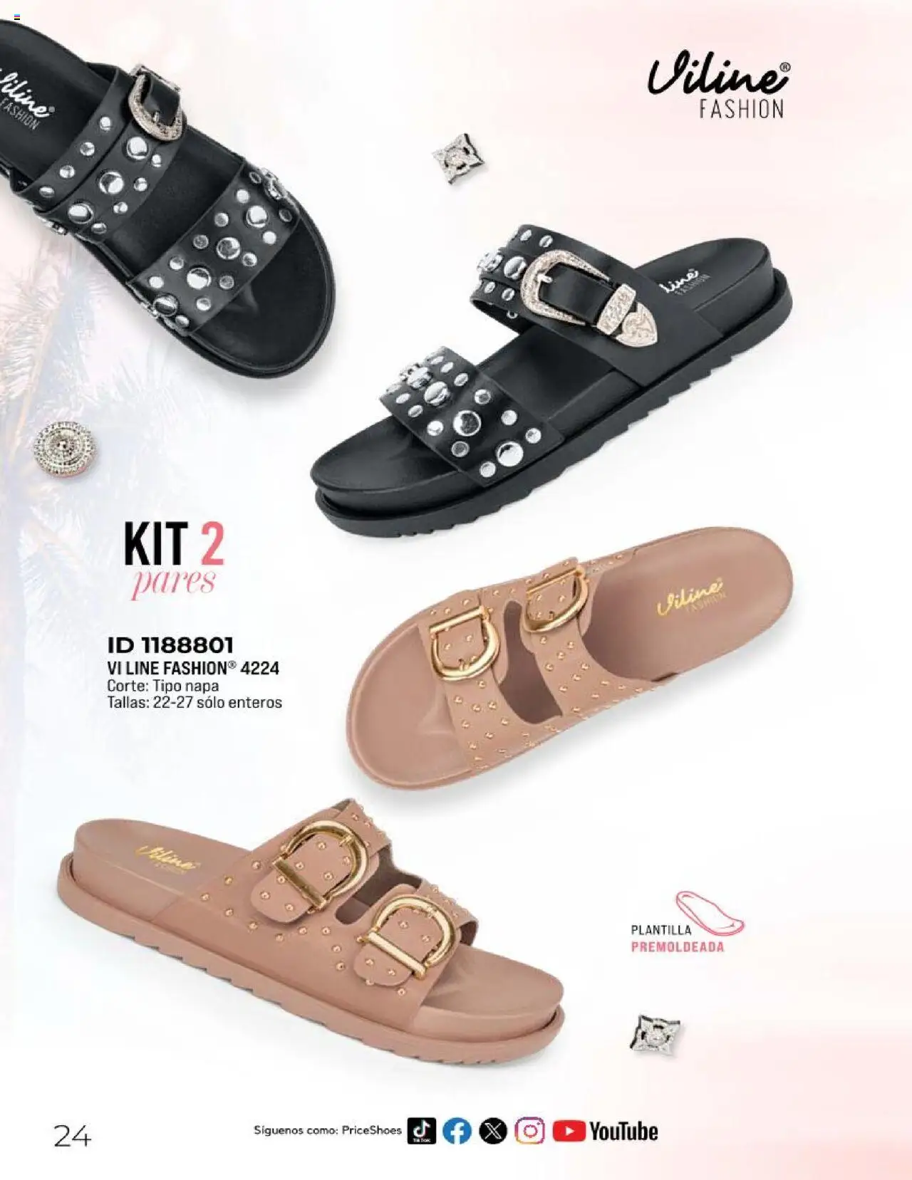 Nuevas ofertas de Price Shoes válidas en toda la República Mexicana desde el 11.03.2025. ¡Encuentra las mejores ofertas en Price Shoes catálogo Sandalias Kits 2025! | Página: 24
