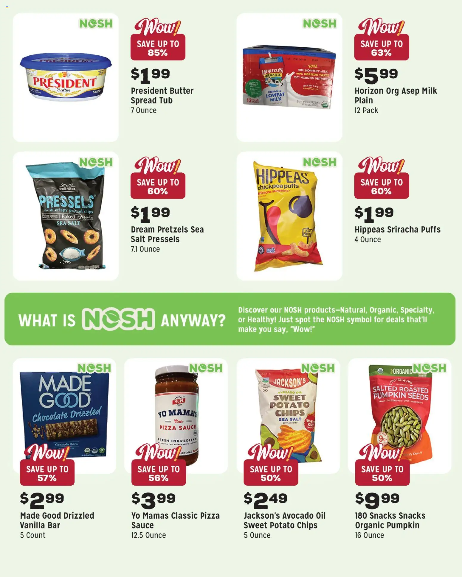 Grocery Outlet Weekly Ad - NJ - valid from 25.03.2026 | Page: 9 | Products: Milk, Butter, Pizza, Sauce
