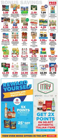 Schnucks Weekly Ad - valid from 17.09.2025 | Page: 5 | Products: Butter, Tea, Bourbon, Salad
