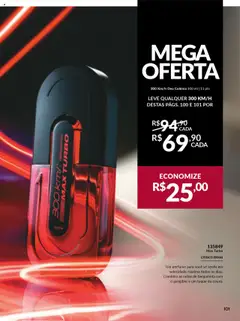 Avon Folheto - válido de 08.07.2025 | Página: 101 | Produtos: Bergamota, Gengibre, Perfume
