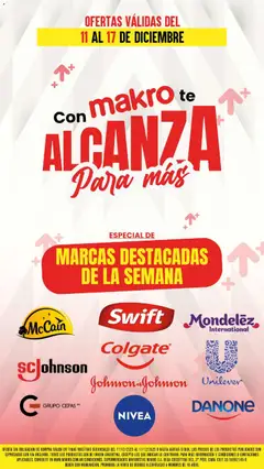 Vista previa Makro ofertas válido desde el 11.12.2025