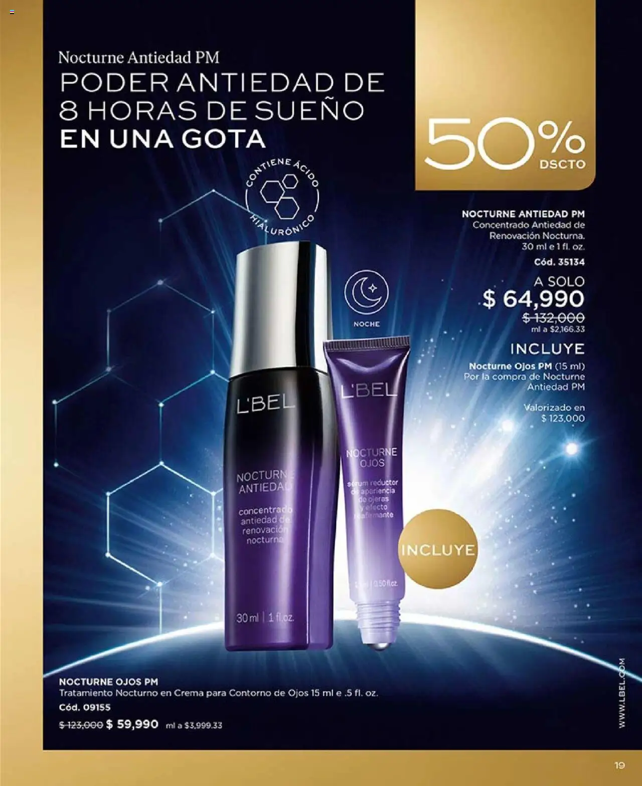 L'Bel revista - valida desde el 27.05.2025 | Página: 19 | Productos: Crema, Serum, Contorno, Contorno de ojos